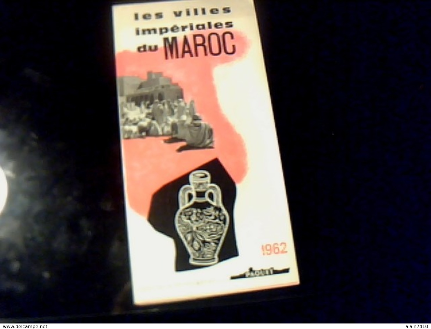 Depliant Touristique CROISIÈRE PAQUET  Année 1962 LES VILLES IMPÉRIALES DU MAROC A Bord Du  Paquebot LYAUTEY - Dépliants Touristiques