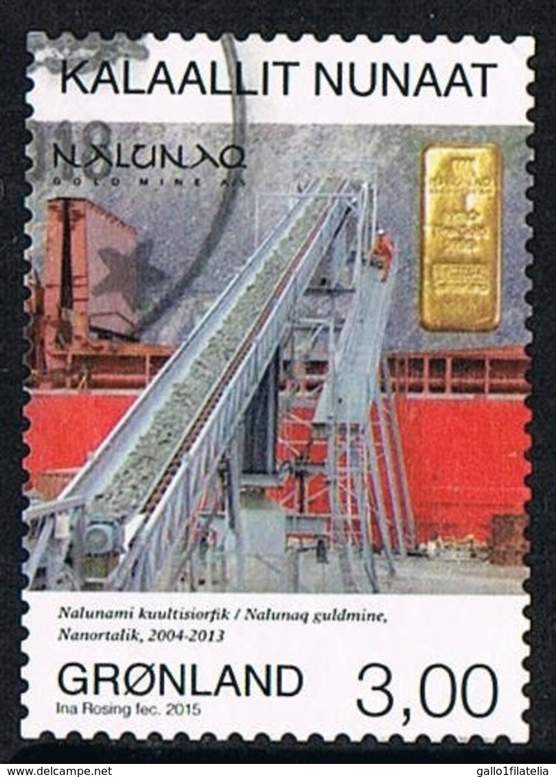 2013 - GROENLANDIA / GREENLAND - LA MINIERA / THE MINE - USATO / USED. - Usati