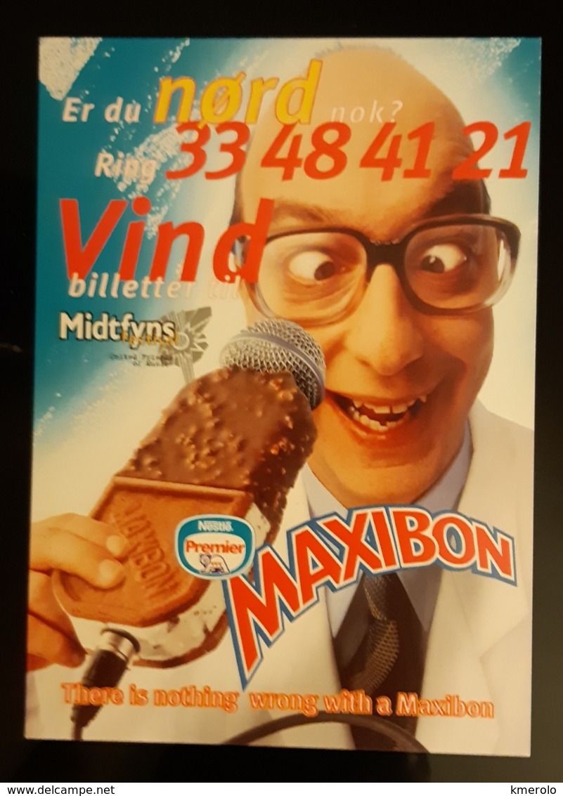 Maxibon Ice Cream Carte Postale - Reclame