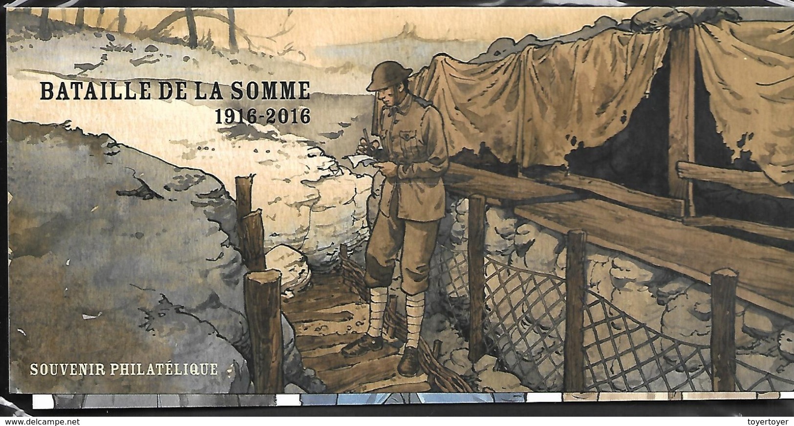Bloc Souvenir N°128,  Bataille De La Somme, Sous Blister N++ - Blocs Souvenir