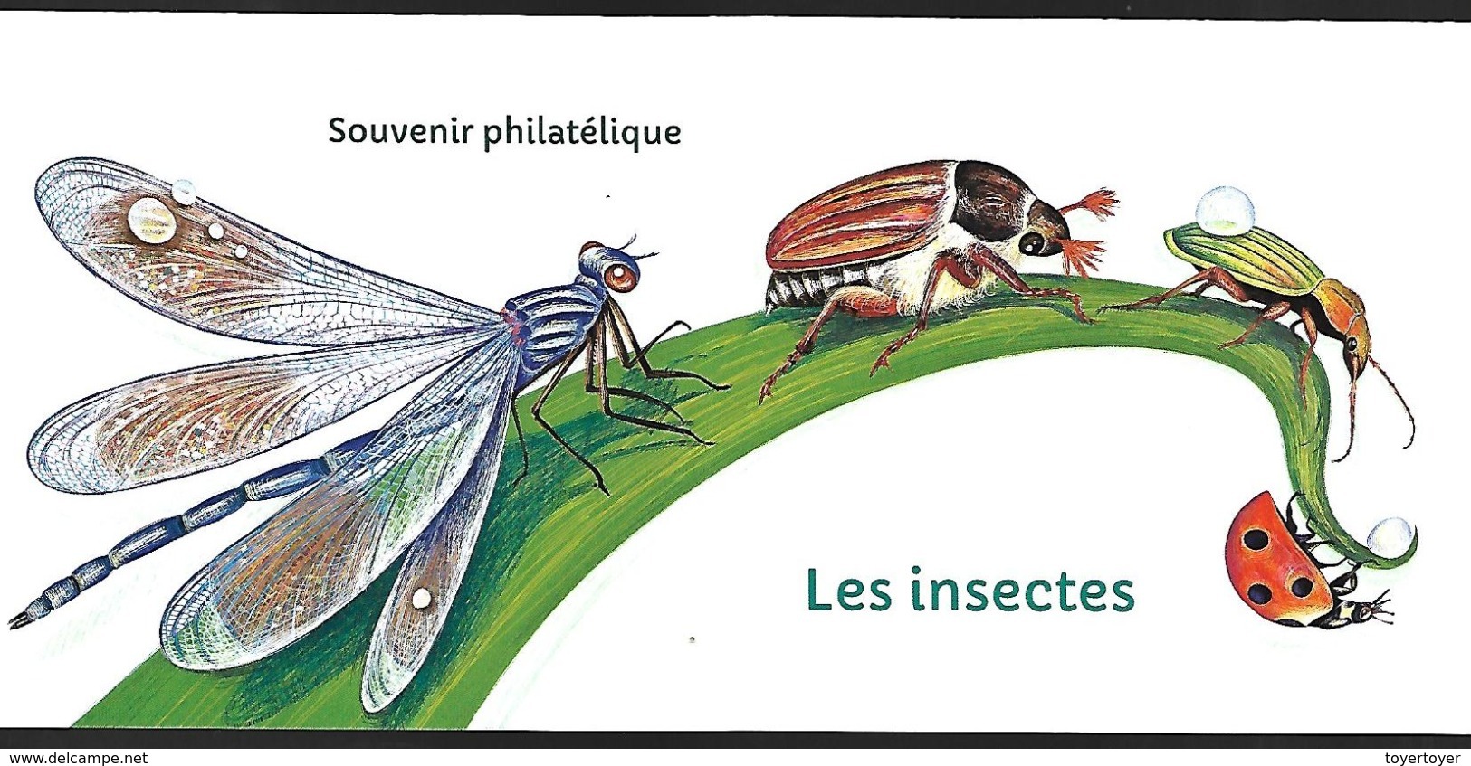 Bloc Souvenir N°134-134A,  Les Insectes, Hors Blister N++ - Blocs Souvenir