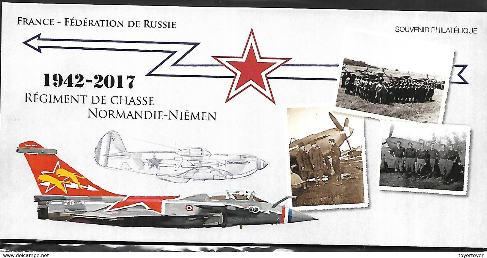 Bloc Souvenir N°139,  Régiment De Chasse Normandie-Niémen France-Russie, Sous Blister N++ - Bloques Souvenir