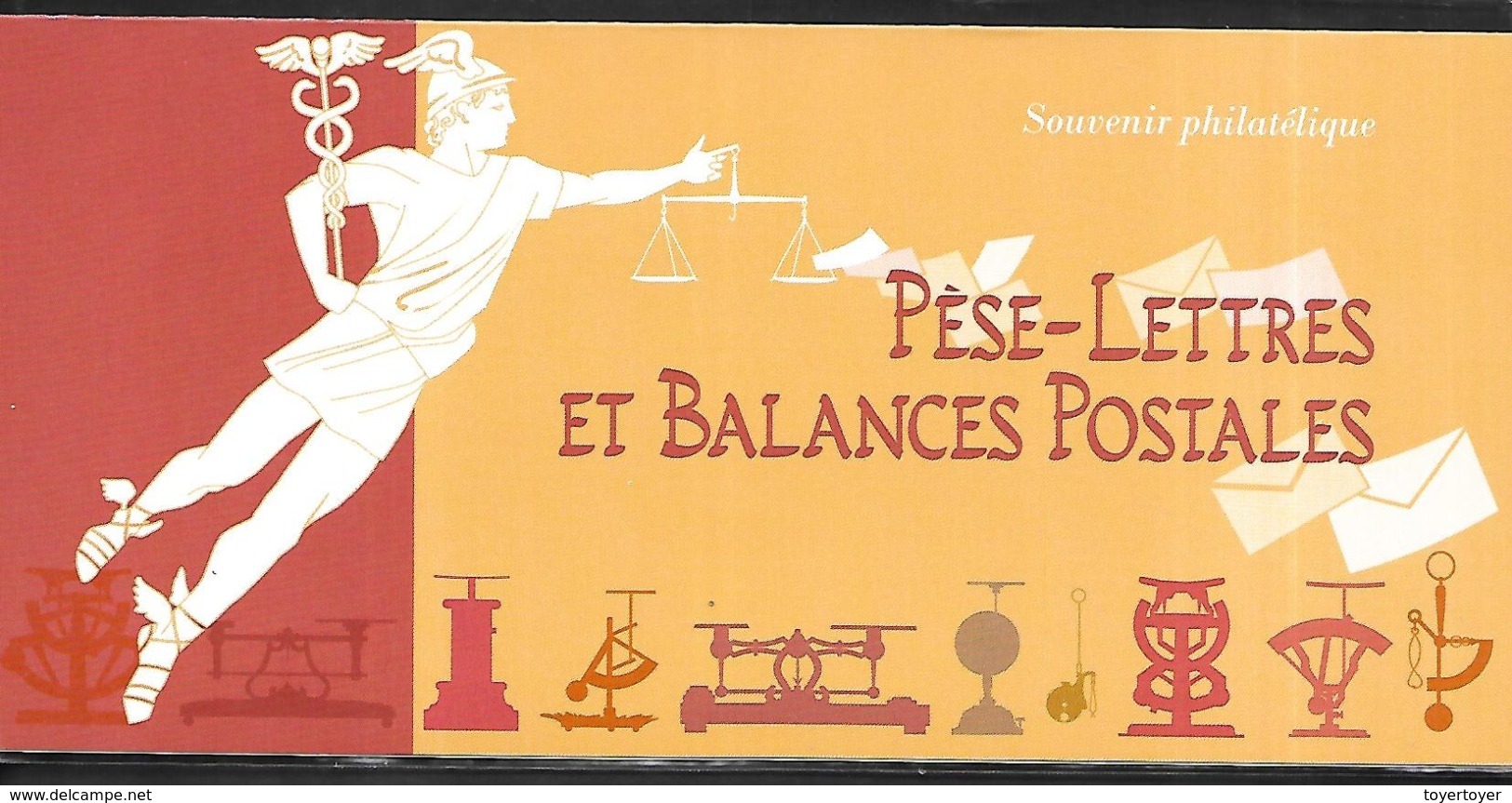 Bloc Souvenir N°140-140A,  Pèses-Lettres Et Balances Postales, Sous Blister N++ - Blocs Souvenir