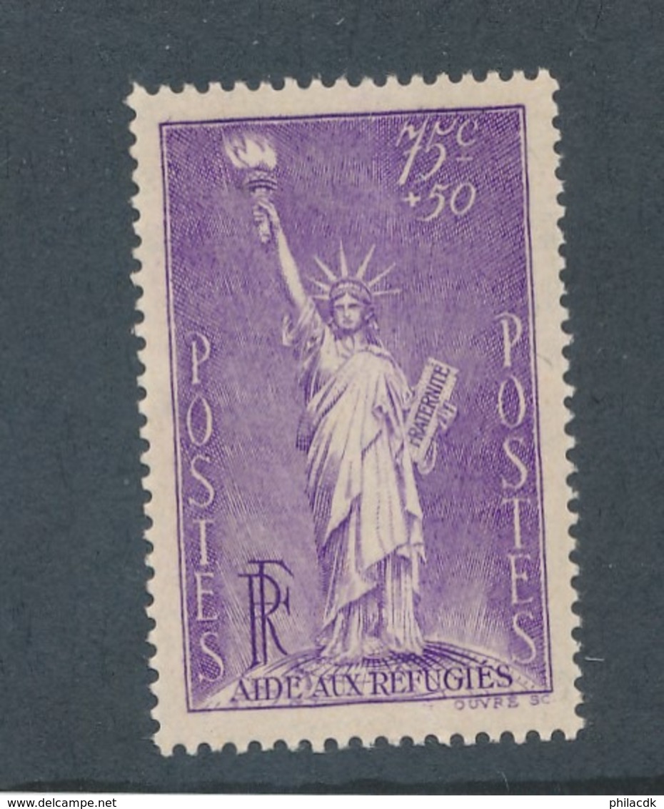 FRANCE - N°YT 309 NEUF** SANS CHARNIERE - COTE YT : 25€ - 1936 - Ongebruikt