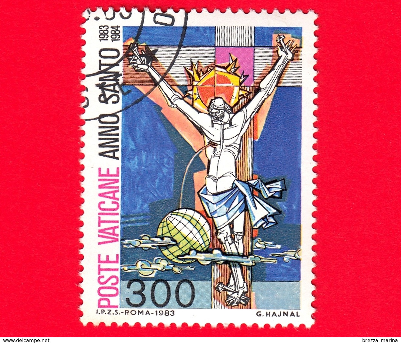 VATICANO - 1983 - Usato - Anno Santo Straordinario - 300 L. • Cristo Crocefisso - Used Stamps