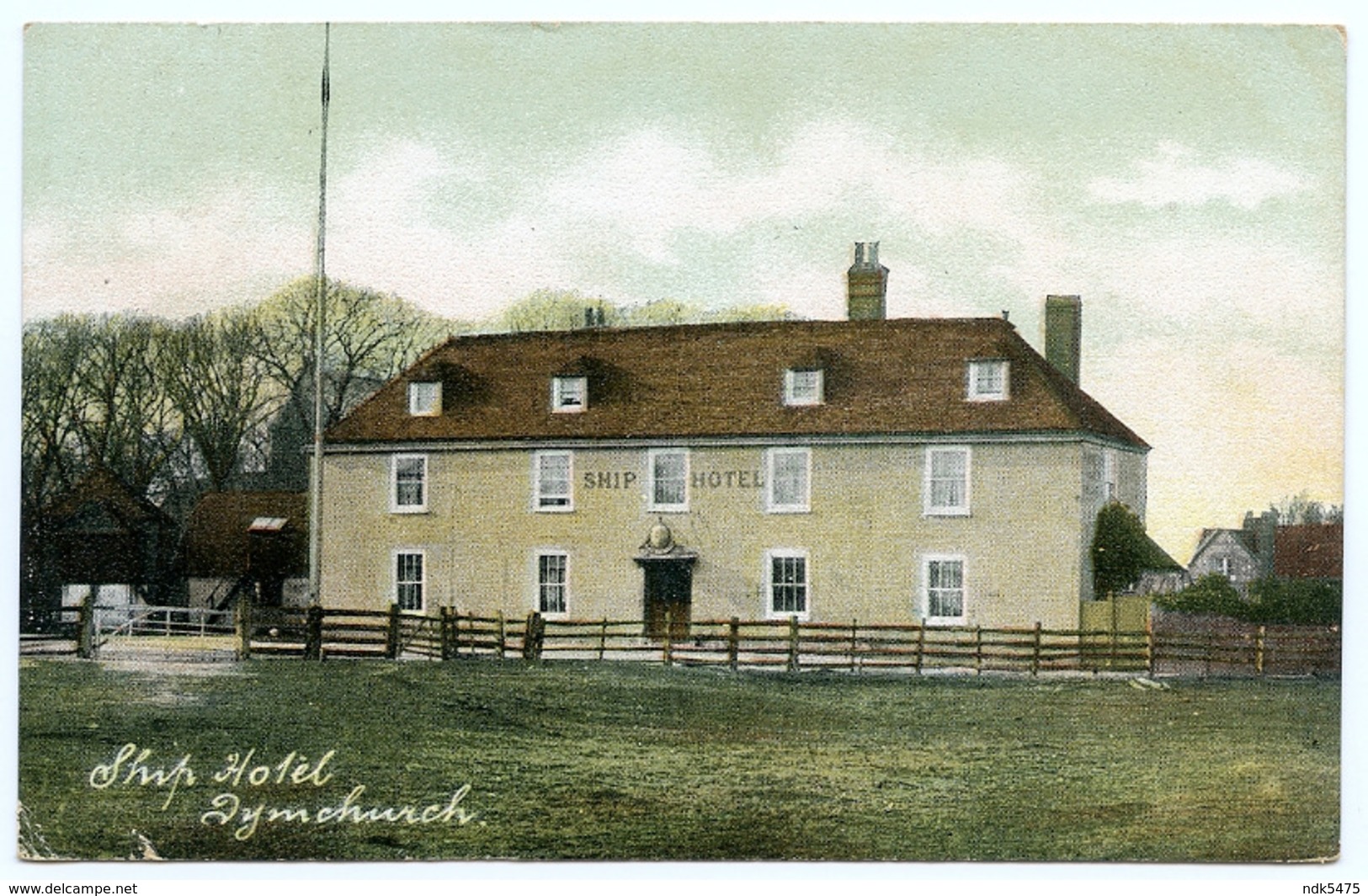 DYMCHURCH : SHIP HOTEL / ADRESSE - PARIS, FAUBOURG ST HONORE - Folkestone