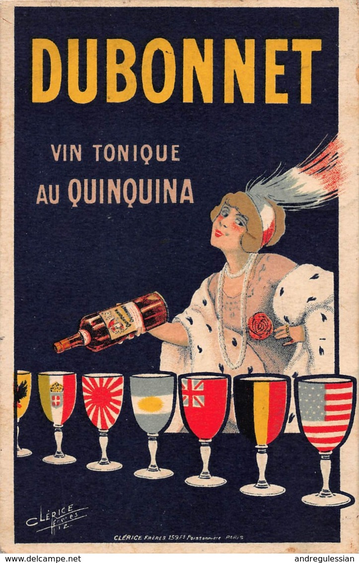 CPA DUBONNET - Vin Tonique Au QUINQUINA - Clérice Frères - Altri & Non Classificati