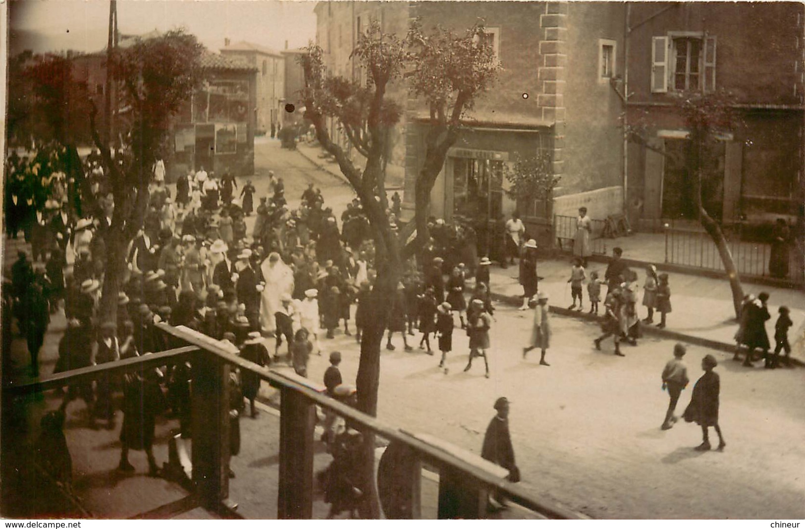 CARTE PHOTO LANGEAC DEFILE - Langeac