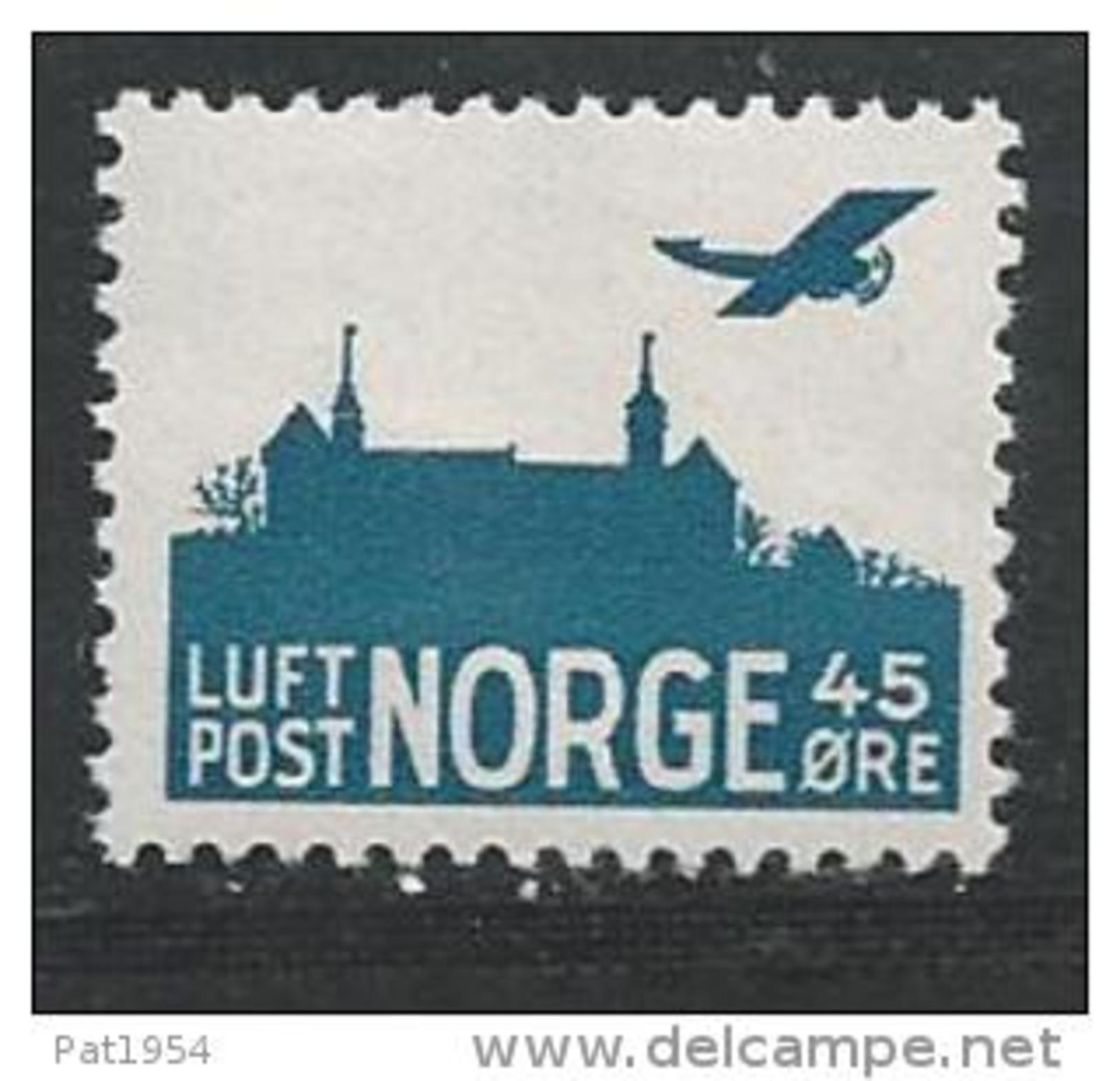 Norvège 1941 Poste Aérienne N°3 Neuf** MNH Avion Et Chateau - Ongebruikt