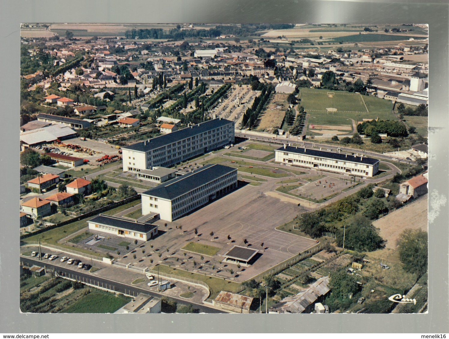 CP - 86 - Loudun - Vue Aérienne - Le CET - Loudun