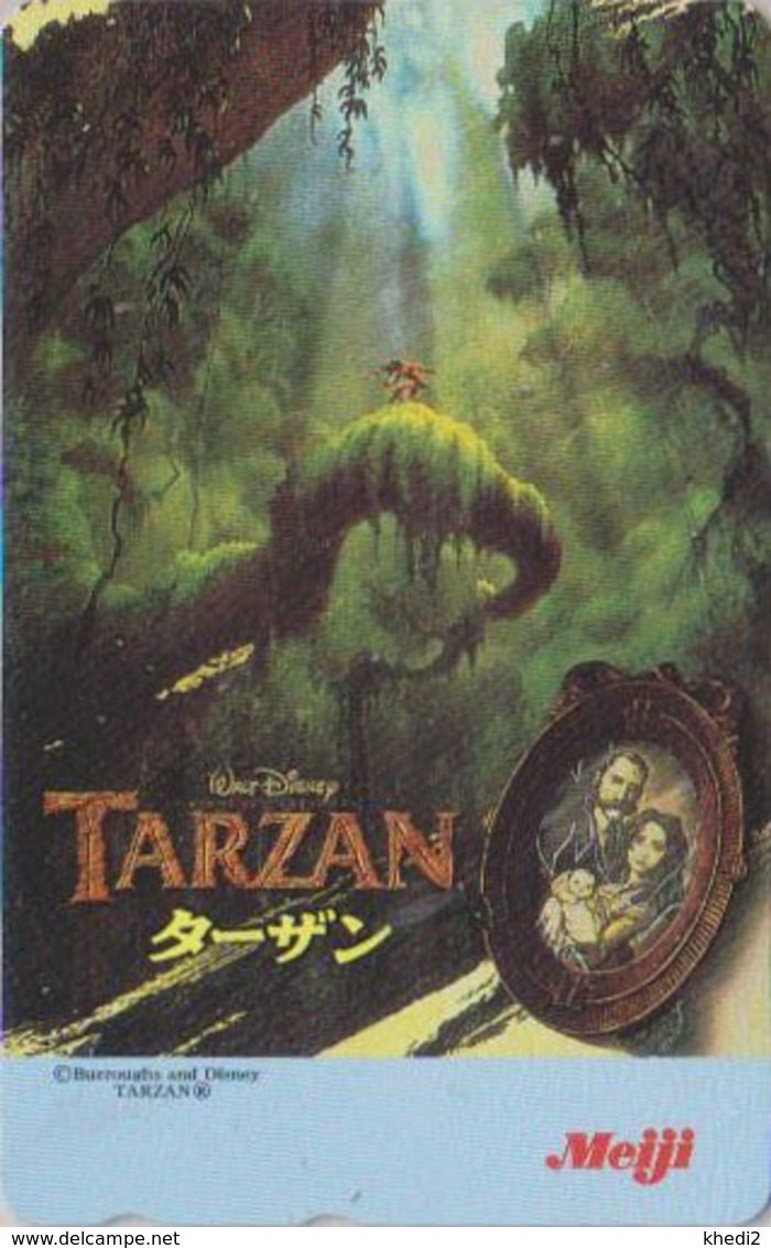 Télécarte NEUVE Japon / 110-016 - DISNEY - Film TARZAN - Japan MINT Movie Phonecard Telefonkarte * MEIJI * - Disney