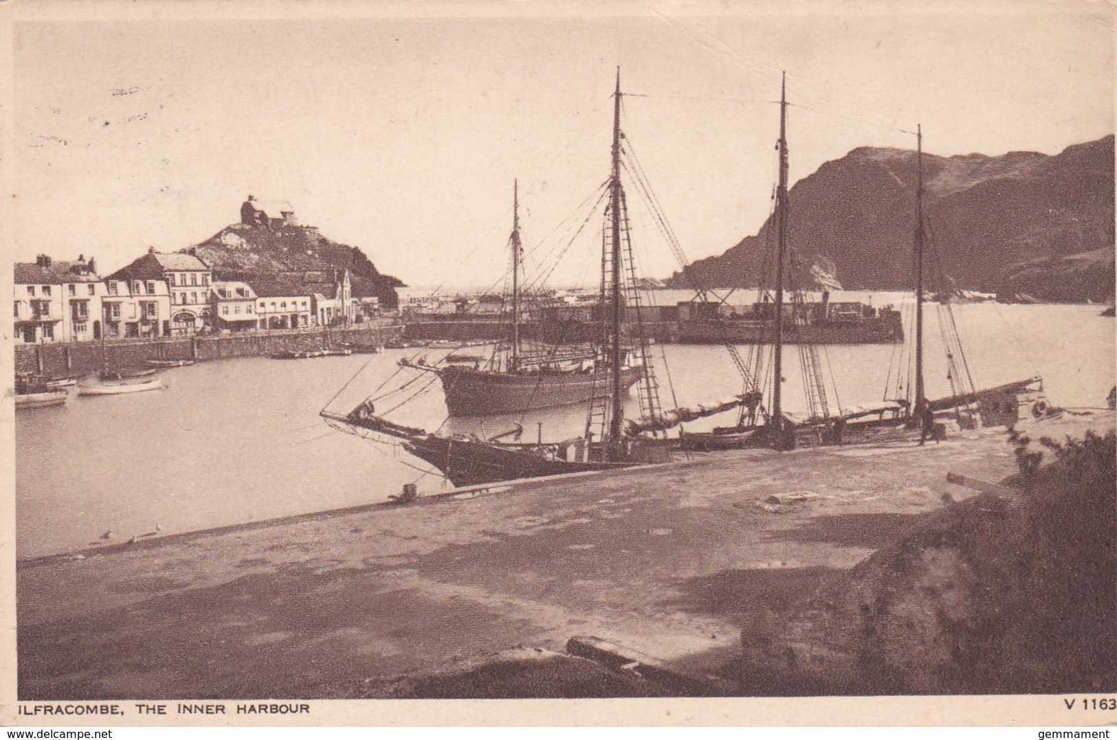 ILFRACOMBE -THE INNER HARBOUR - Ilfracombe