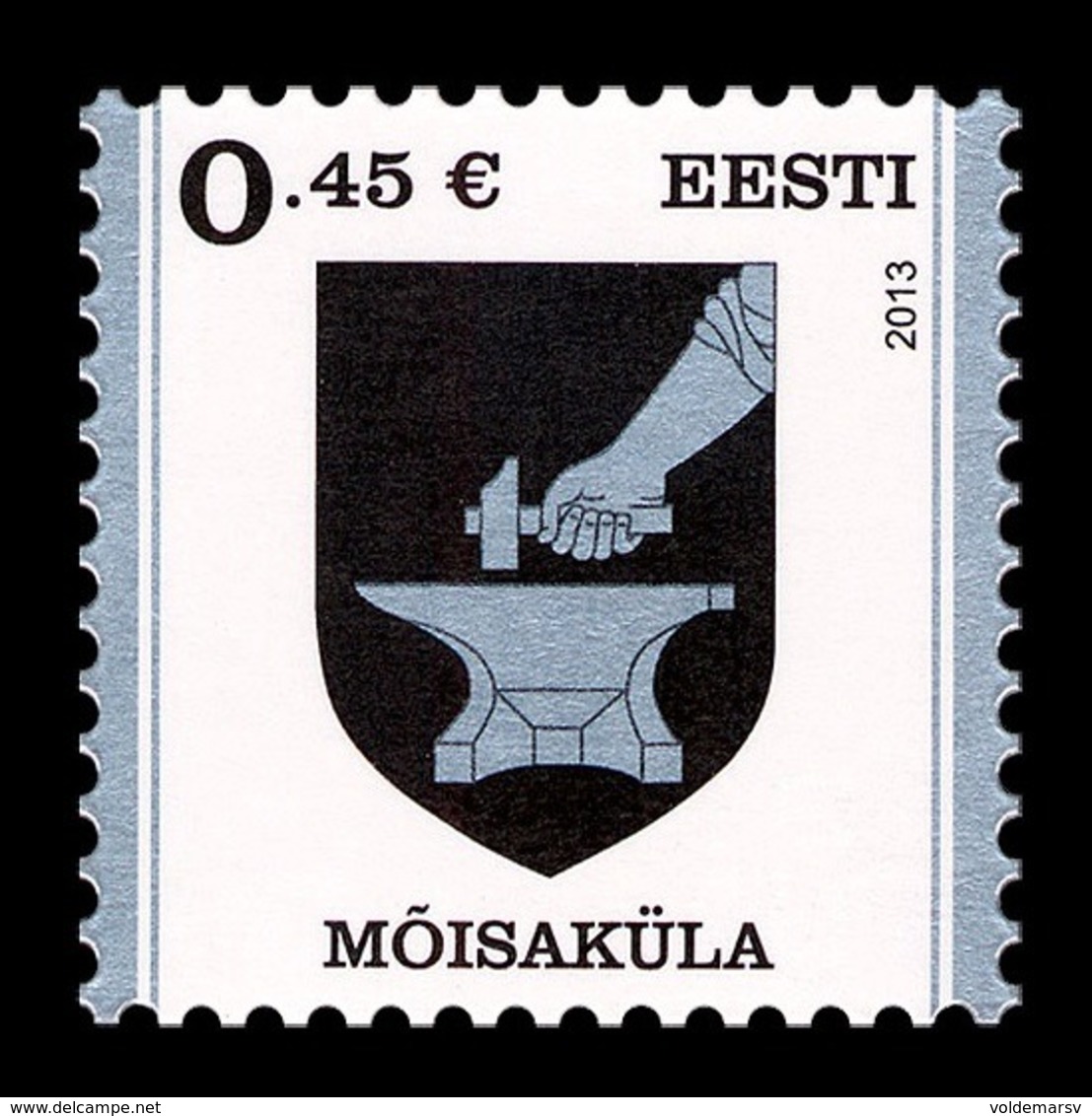 Estonia 2013 Mih. 774 Definitive Issue. Arms Of Moisakula MNH ** - Estonia