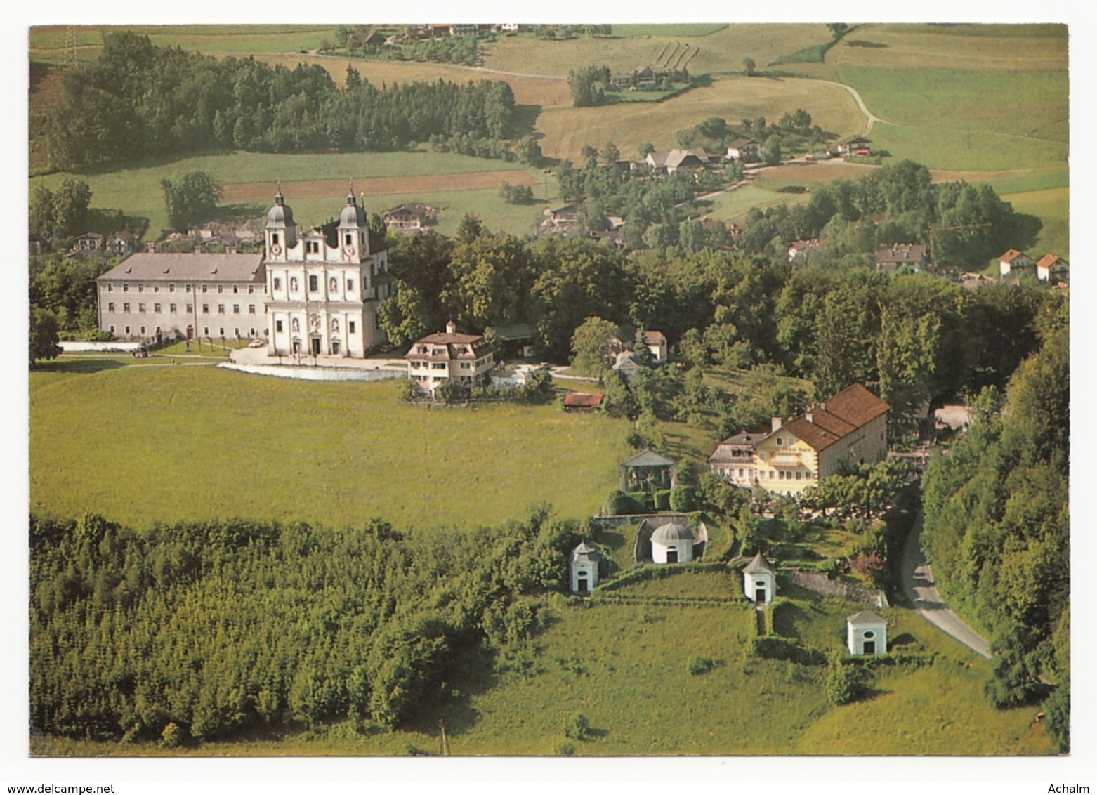 Maria Plain - Wallfahrtsort In Der Gemeinde Bergheim - Luftaufnahme - Bergheim