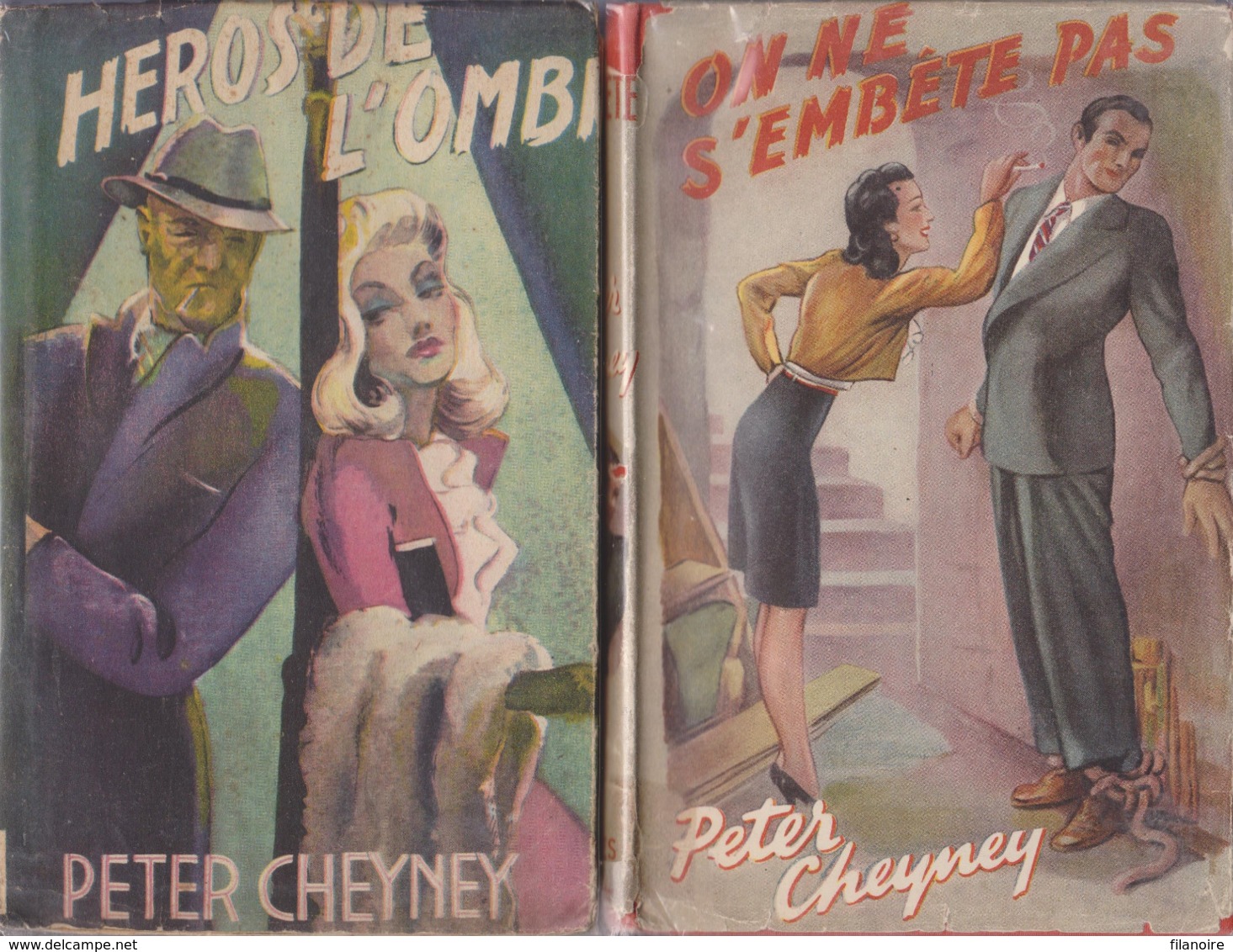 Peter CHENEY On Ne S’embête Pas + Héros De L’ombre (1947/1949) - Presses De La Cité