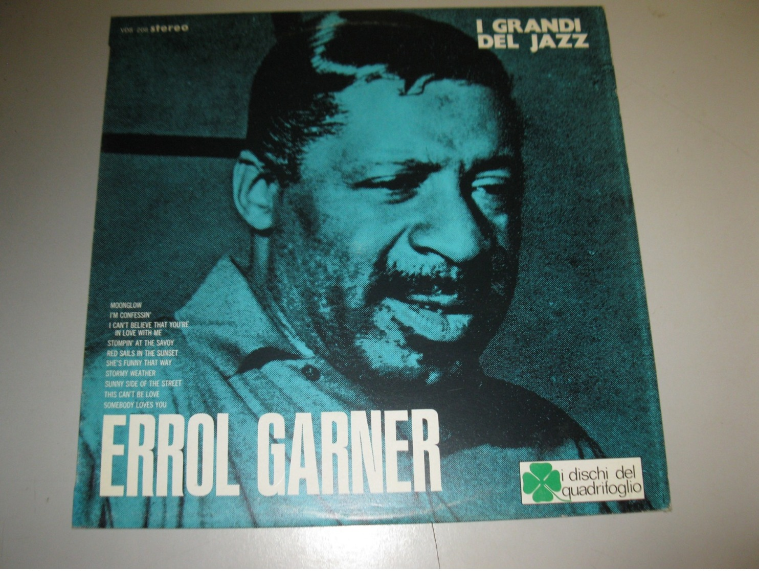 VINYLE ERROL GARNER 33 T VEDETTE / QUADRIFOGLIO (1970) - Jazz