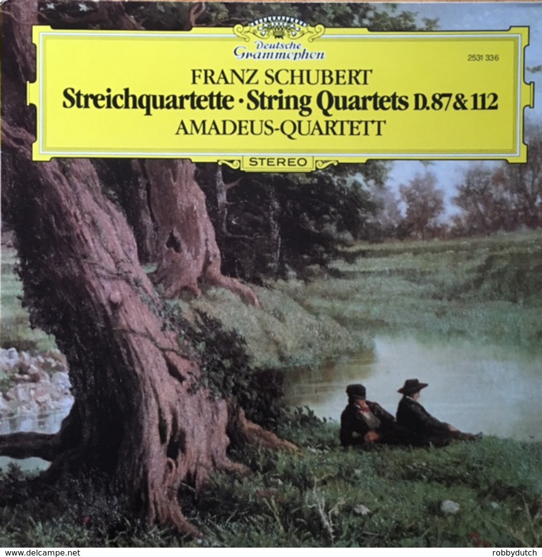 * LP *  SCHUBERT - STRING QUARTETS D.87 & 112 - AMADEUS-QUARTET (Germany 1981 NM!!!) - Classical