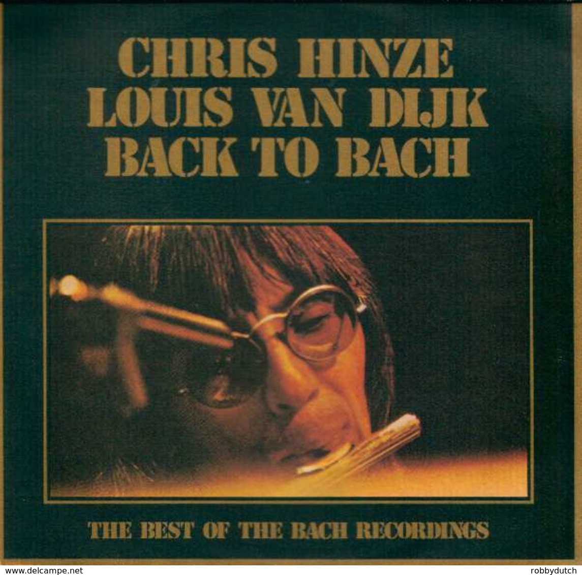 * LP *  CHRIS HINZE & LOUIS VAN DIJK: BACK TO BACH - Klassik