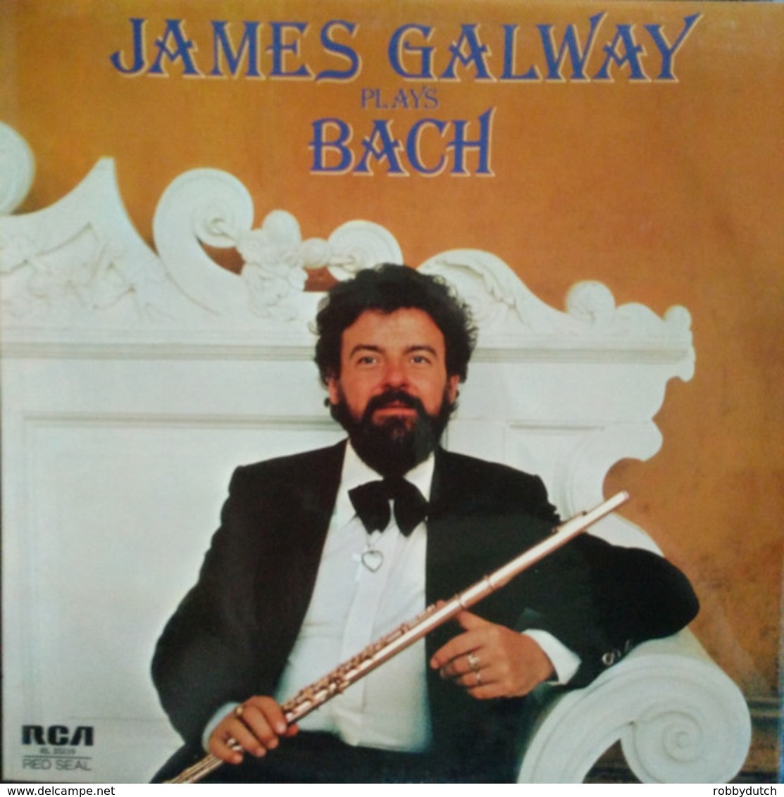 * LP *  JAMES GALWAY PLAYS BACH (Italy 1978 EX!!!) - Classical