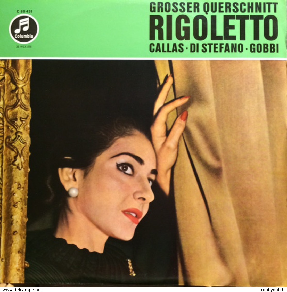 * LP *   VERDI: RIGOLETTO - CALLAS, DI STEFANO, GOBBI / MAILÄNDER SCALA / TULLIO SERAFIN - Oper & Operette