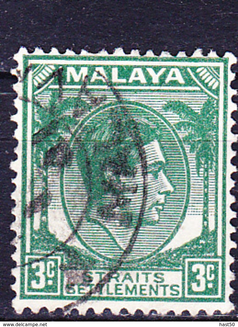 Malaiische Staaten I - Straits Settlements - König Georg VI. (MiNr: 213) 1941 - Gest Used Obl - Straits Settlements