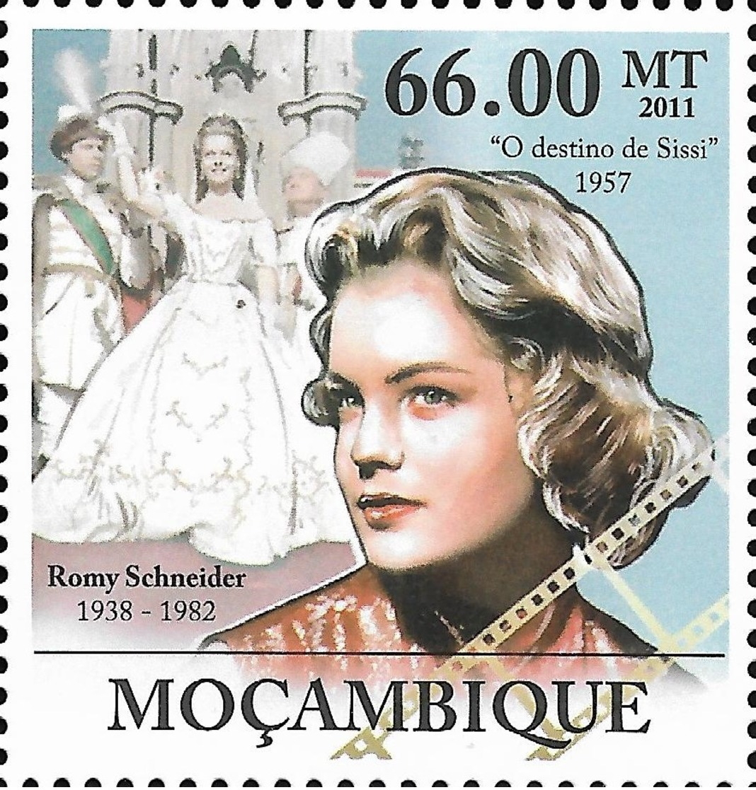 Mozambique Romy Schneider Sissi Cinema 1v Stamp MNH Michel:5423 - Autres & Non Classés