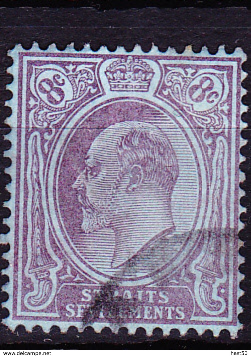 Malaiische Staaten I - Straits Settlements - König Edward VII. (MiNr: 95) 1904 - Gest Used Obl - Straits Settlements