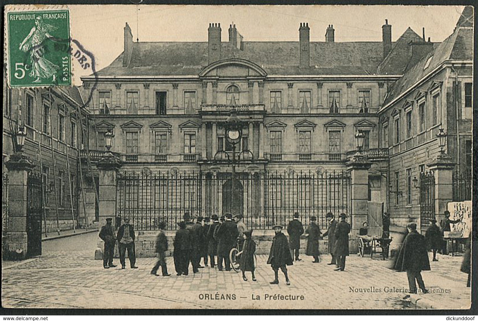 CP 45 Orleans - Le Préfecture 1909 - Orleans