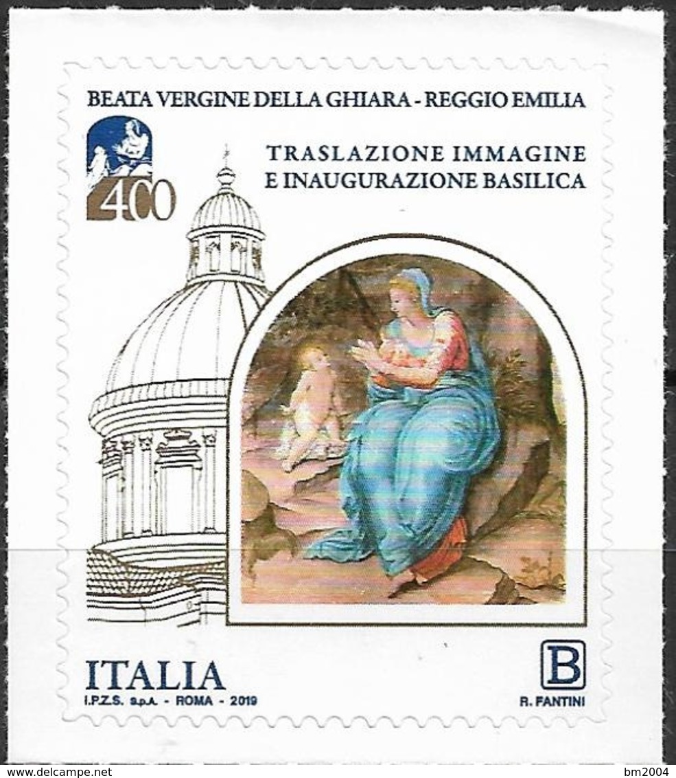 2019 Italien Mi. 4118**MNH   500. Jahrestag Der Einweihung Der Basilika Della Ghiara. - 2011-20: Ungebraucht