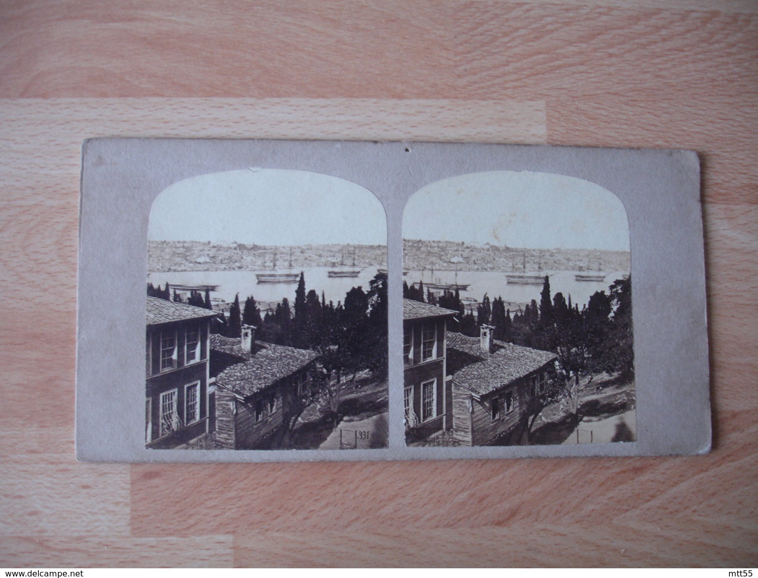 Photo Stereo Constantinoble Istanbul Turquie Photographie Stereoscopique - Stereoscopic