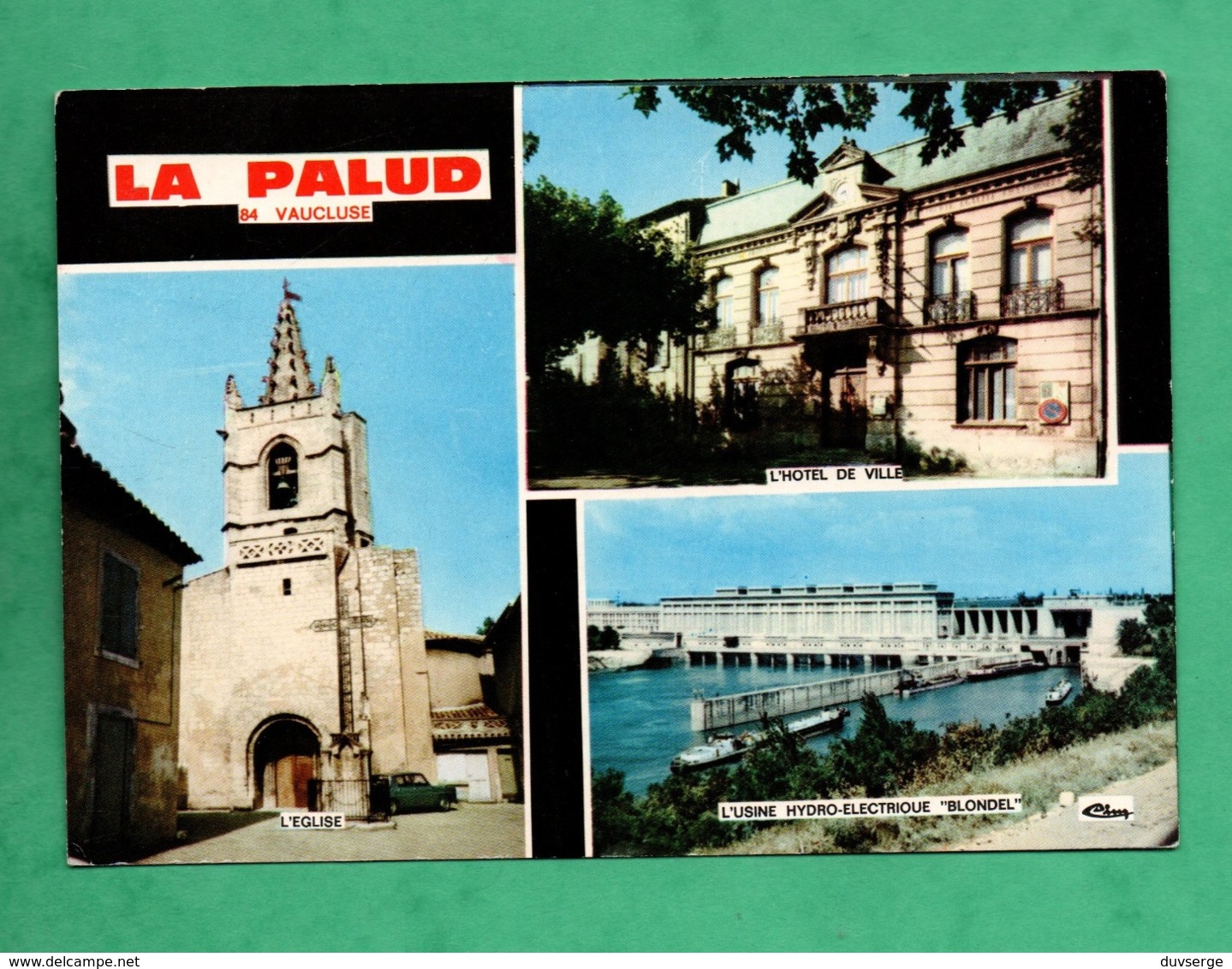 84 Vaucluse Lapalud La Palud Carte Multivues - Lapalud