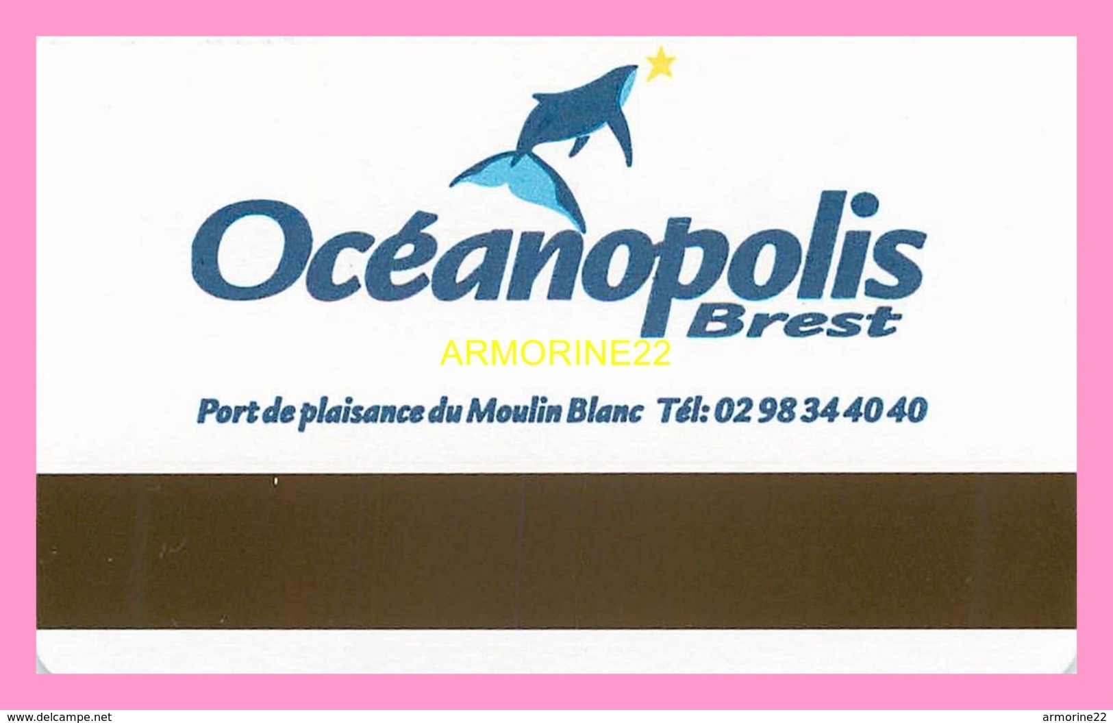 TICKET   D ENTREE Oceanopolis  BREST - Tickets - Entradas