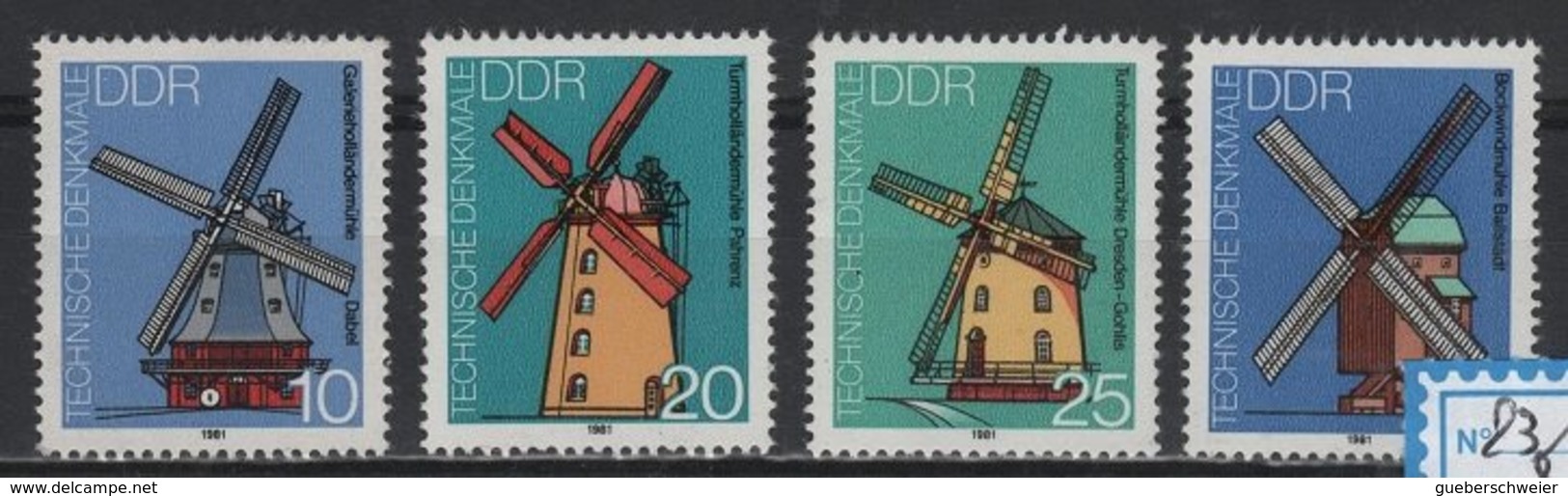 ARCH 45 - RDA N° 2312/13 Neufs** Moulins - Windmills