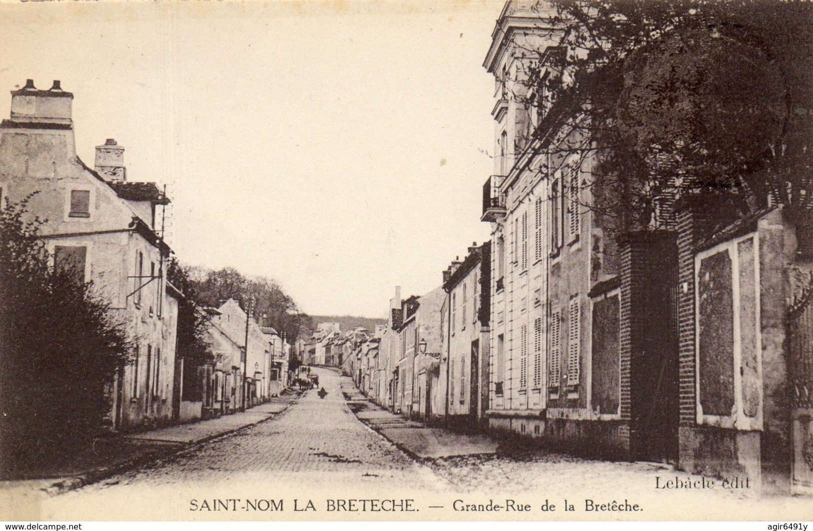 - St NOM La BRETECHE - Grande Rue De La Bretêche  -20247- - St. Nom La Breteche