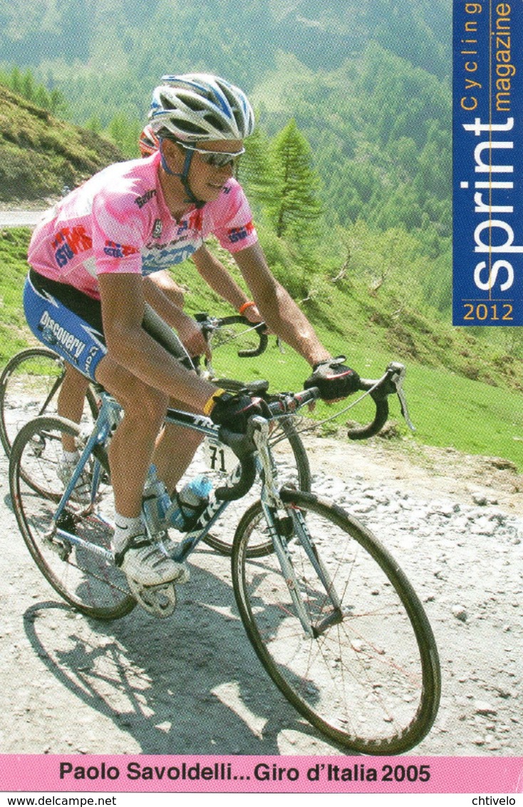 Cyclisme, Paolo Savoldelli, Sprint N°270 - Cyclisme