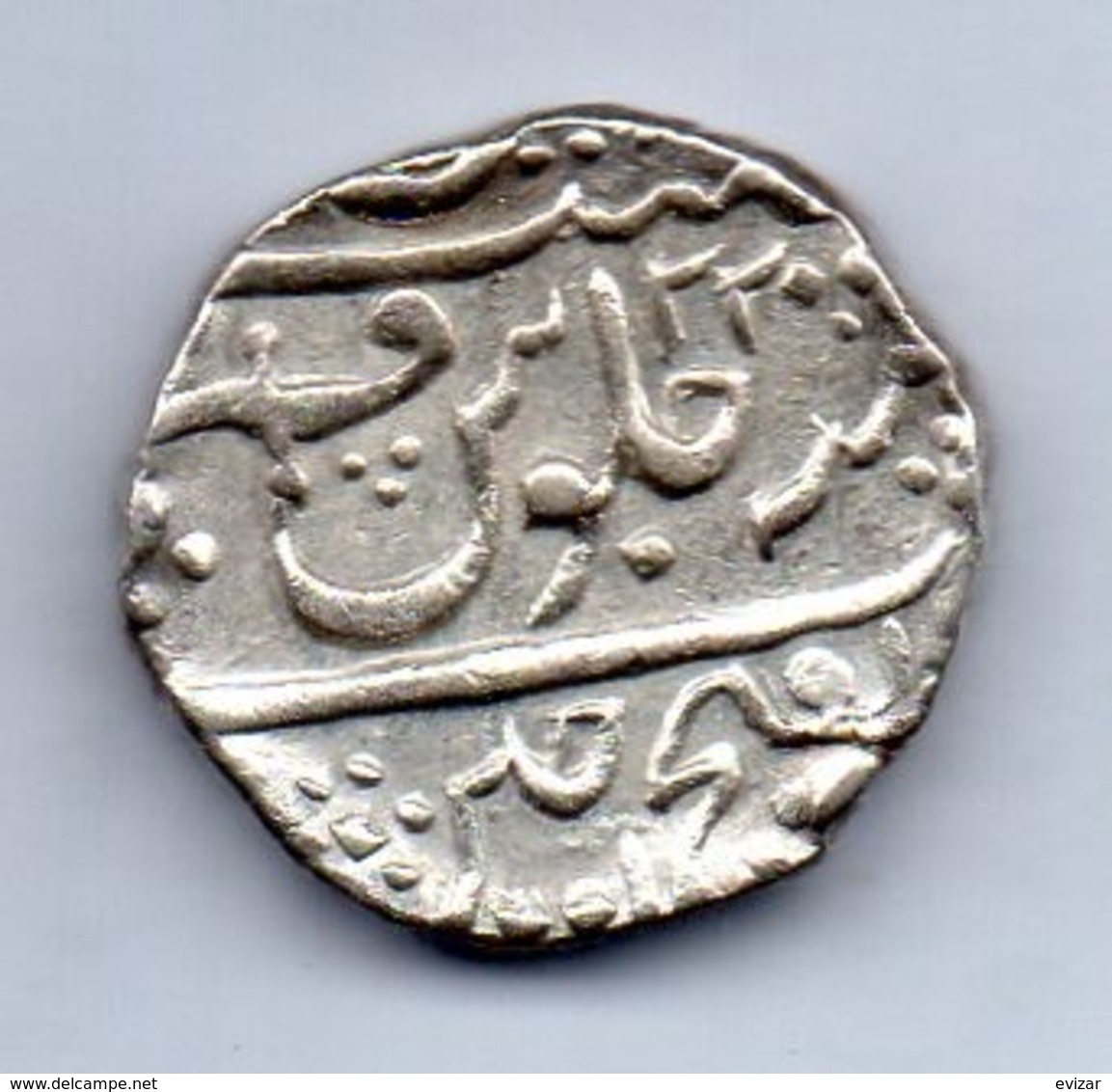 INDE - GWALIOR, 1 Rupee, Silver, (AH 1195), Year 22, KM #218 - India