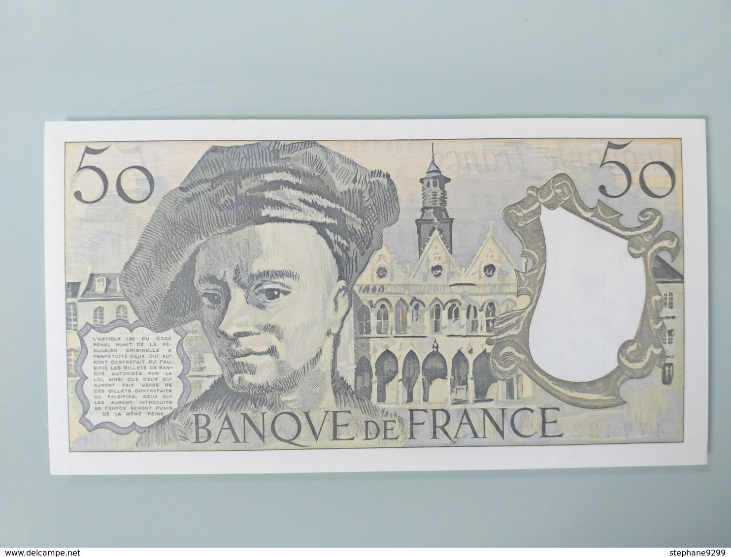 FRANCE-50 FRANCS 1991 QUENTIN DE LA TOUR.NEUF.UNC - 50 F 1976-1992 ''Quentin De La Tour''