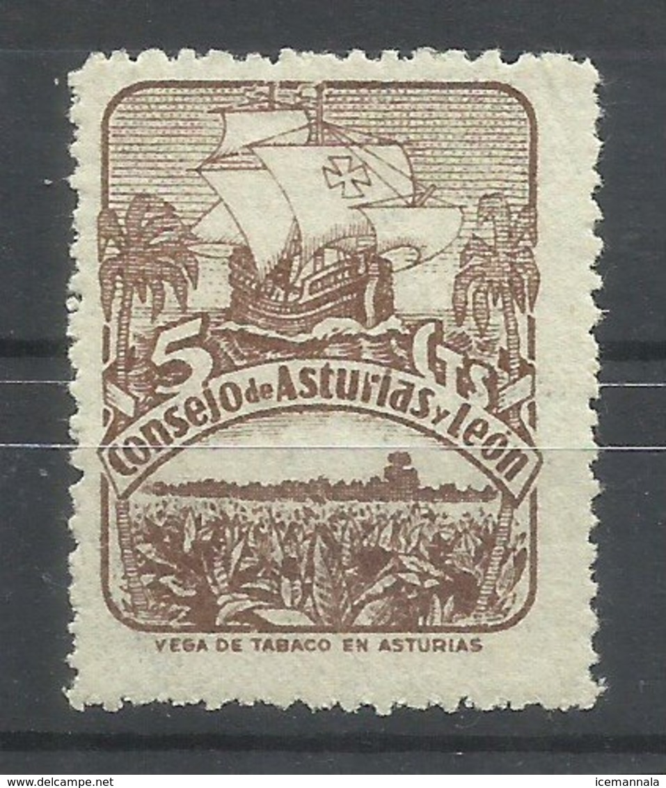 ASTURIAS  Y LEON  EDIFIL 1   MNH  ** - Asturias & Leon