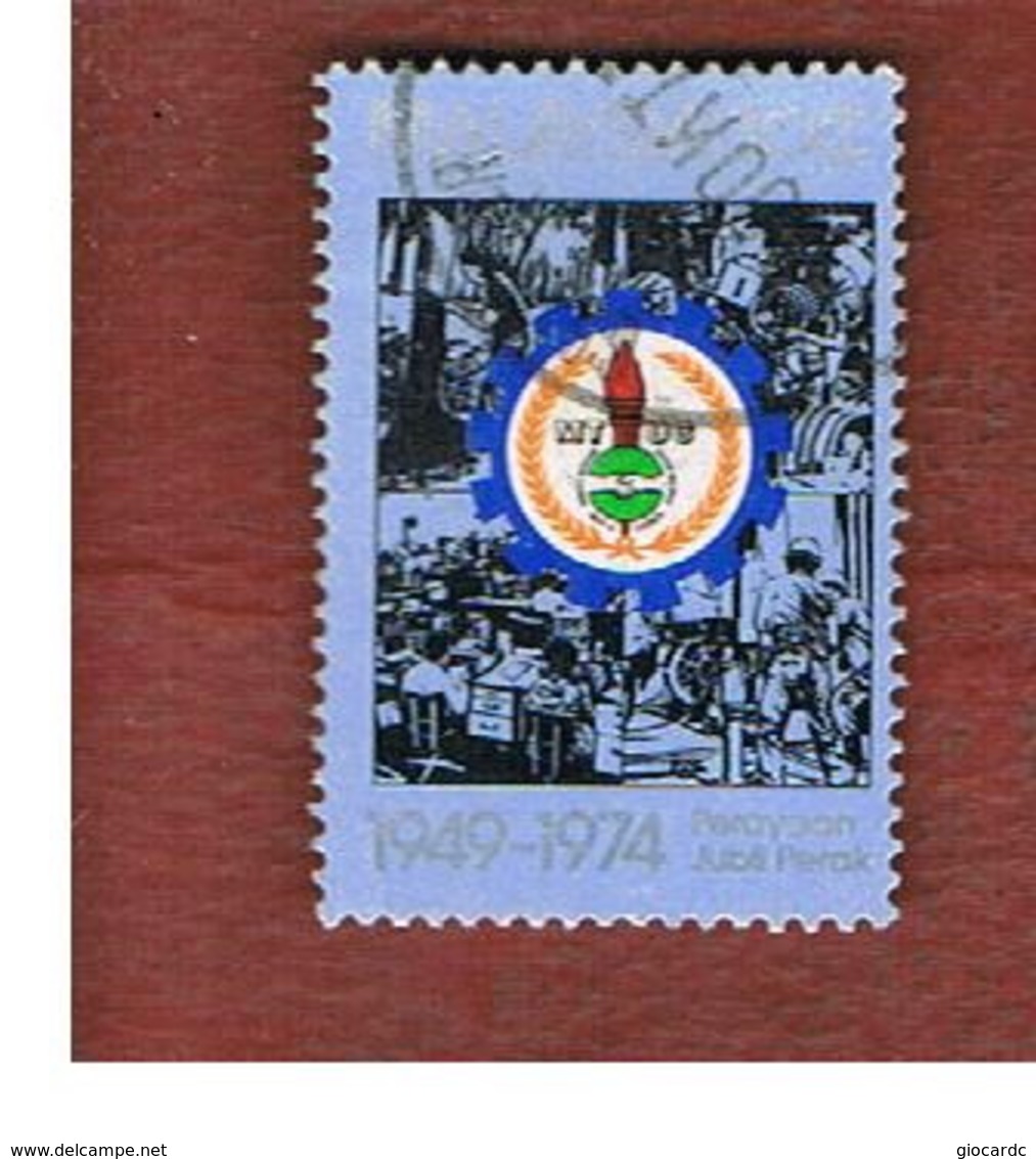 MALESIA (MALAYSIA)  -  SG 132   -   1975  TRADE UNION CONGRESS 30        -  USED ° - Malesia (1964-...)