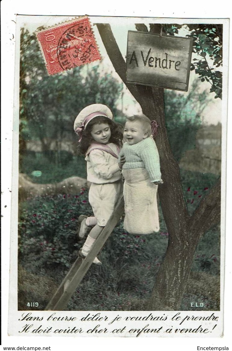 CPA-Carte Postale-France - A Vendre Un Bébé !VM7485 - Scènes & Paysages