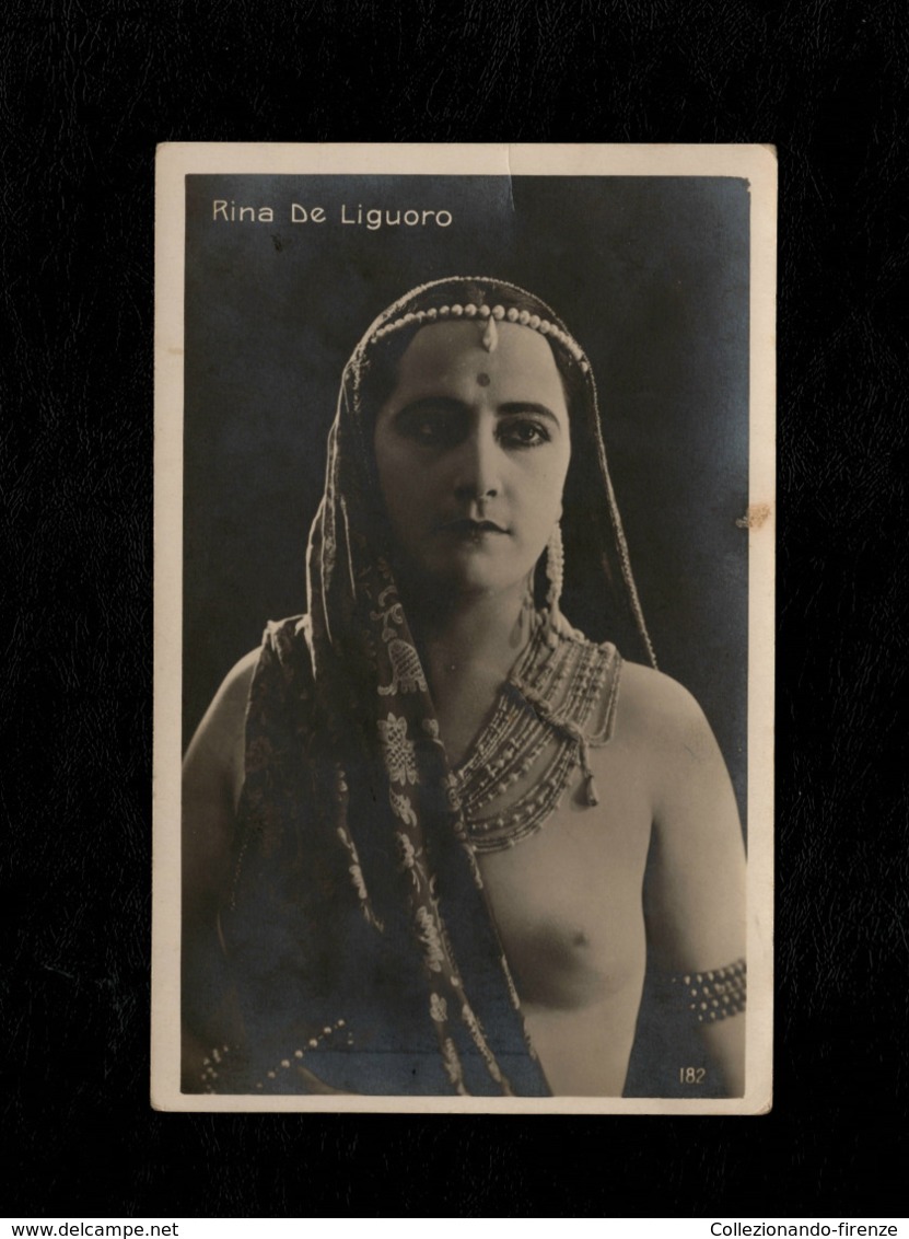 Cartolina Rina De Liguoro - Donne Celebri