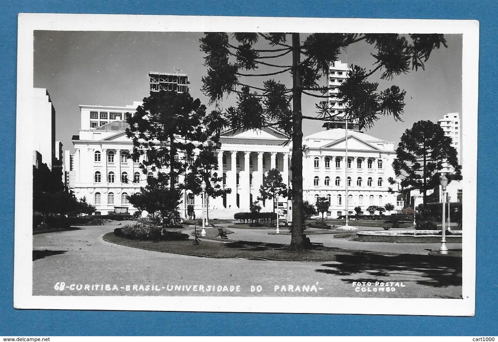 BRASIL CURITIBA UNIVERSIDADE DO PARANA 1956 - Curitiba