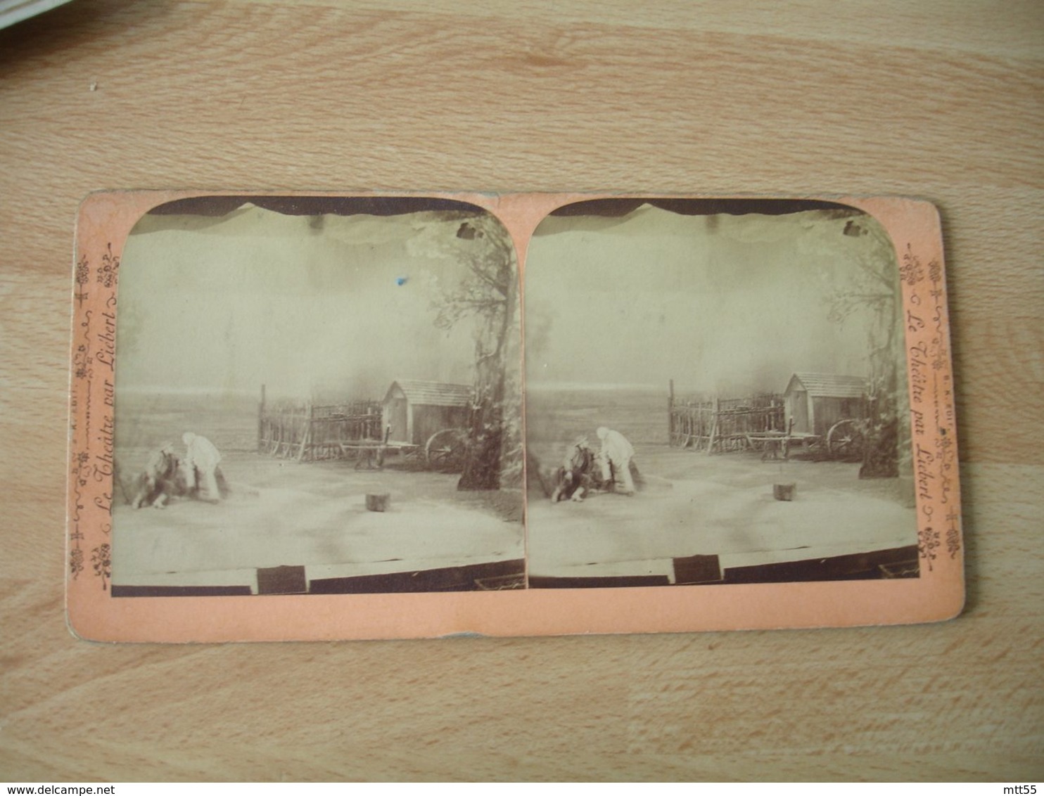 Photo Stereo Theatre Par Liebert  La Recette Photographie Stereoscopique - Stereoscoop