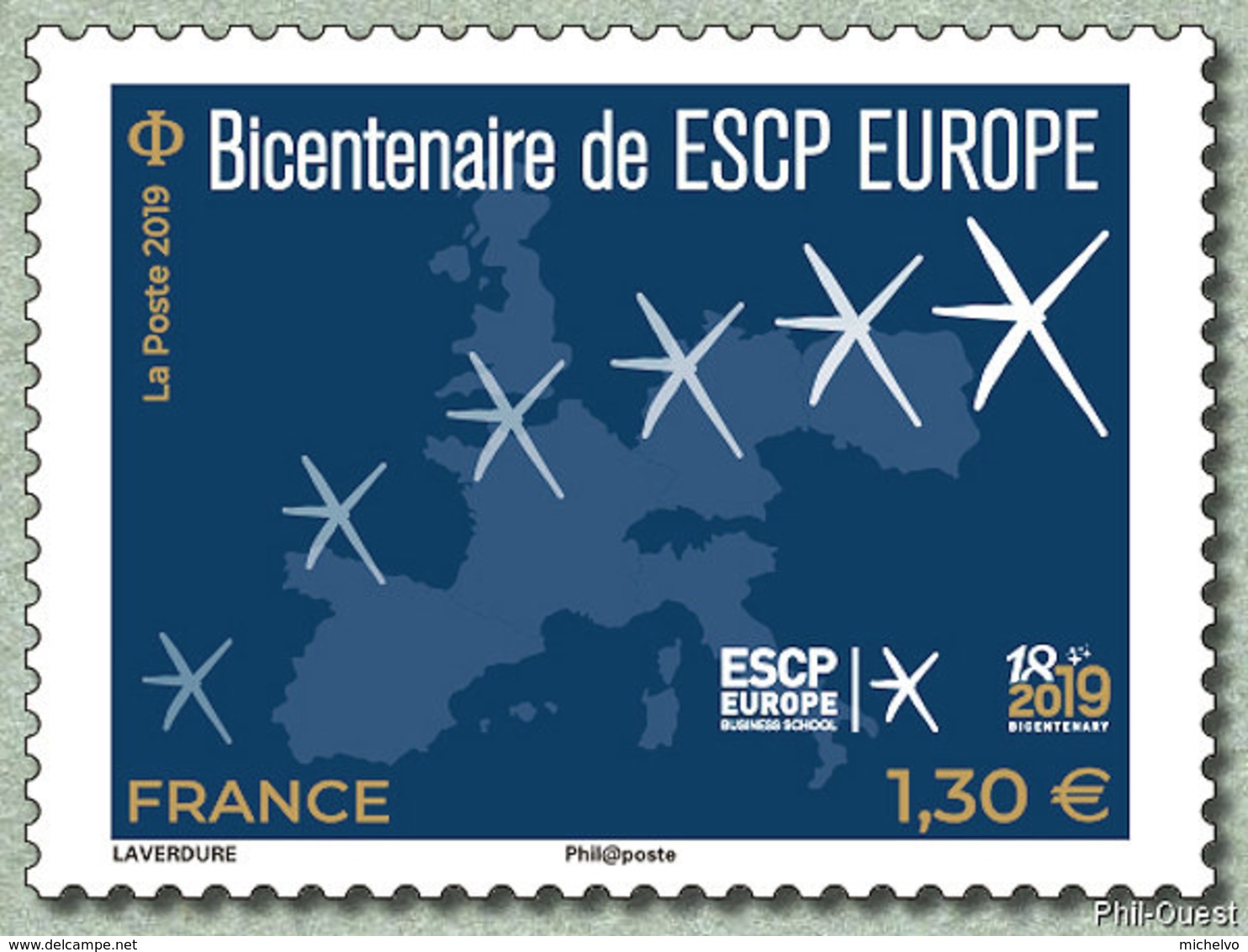 France 2019 - Bicentenaire De ESCP Europe ** - Unused Stamps