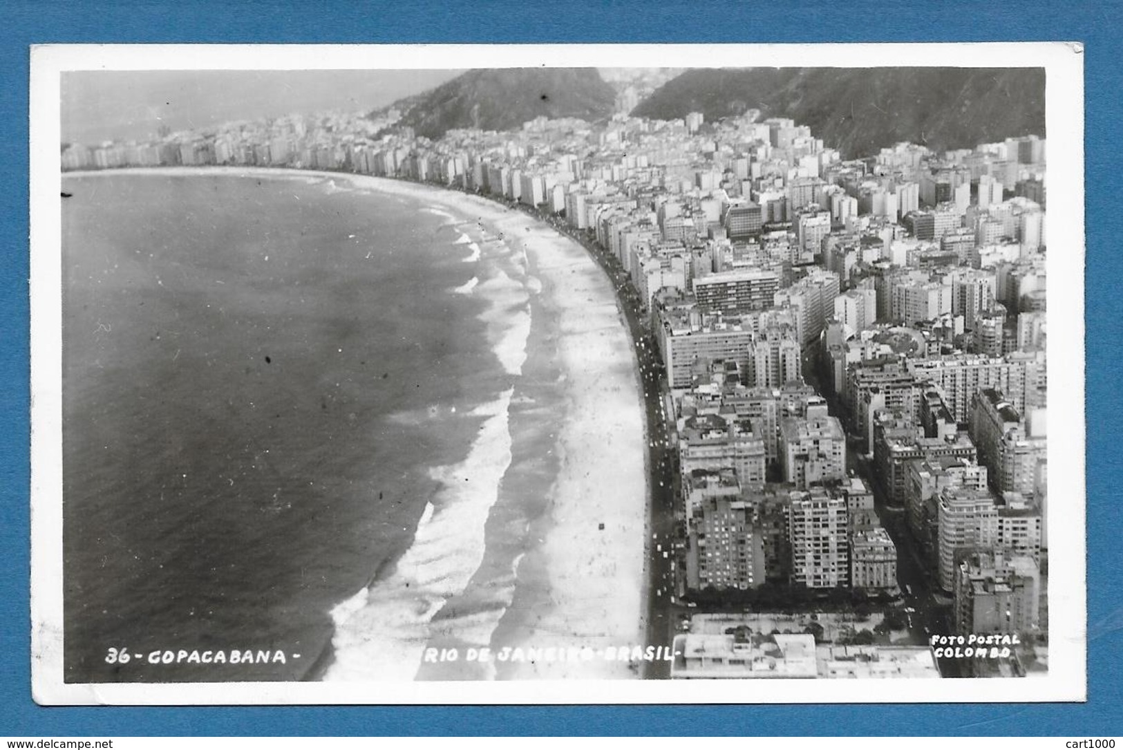 BRASIL COPACABANA RIO DE JANEIRO 1958 - Copacabana