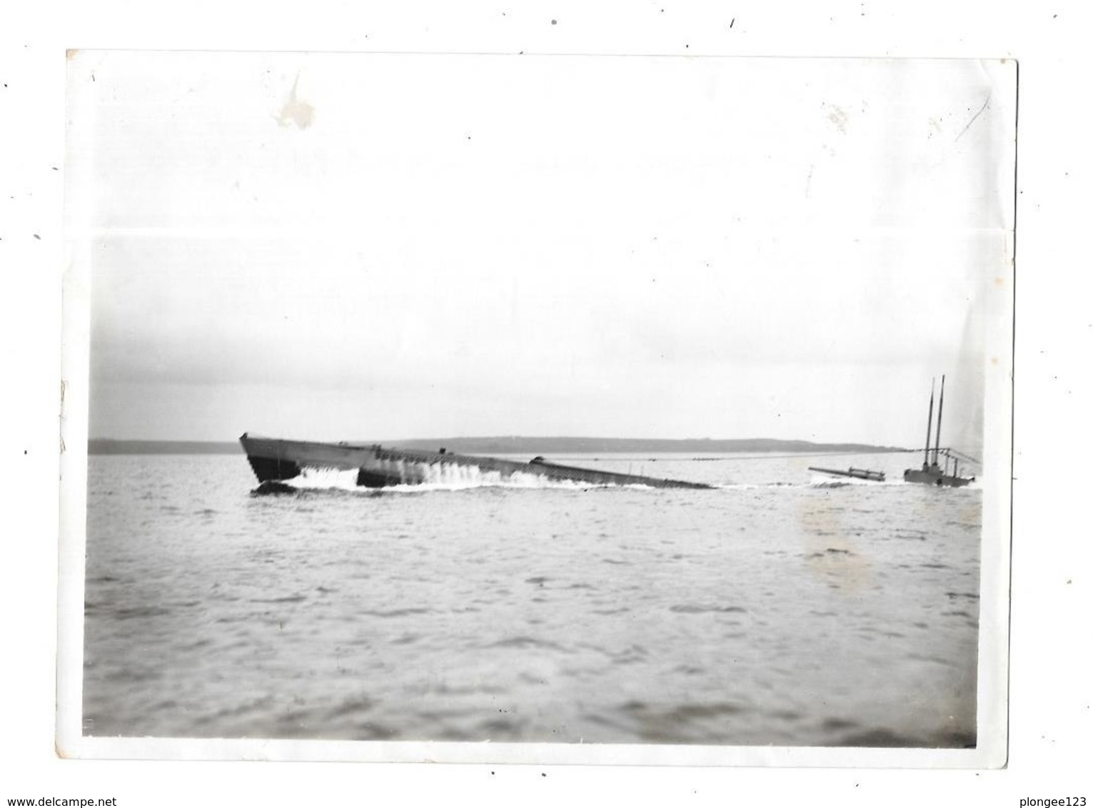 Photo SOUS MARIN (voir Explication Scan Verso) - Bateaux