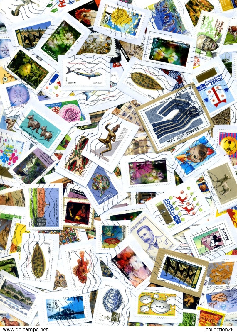 Vrac De 1000 Timbres à Décoller De FRANCE (1) - Lots & Kiloware (mixtures) - Min. 1000 Stamps