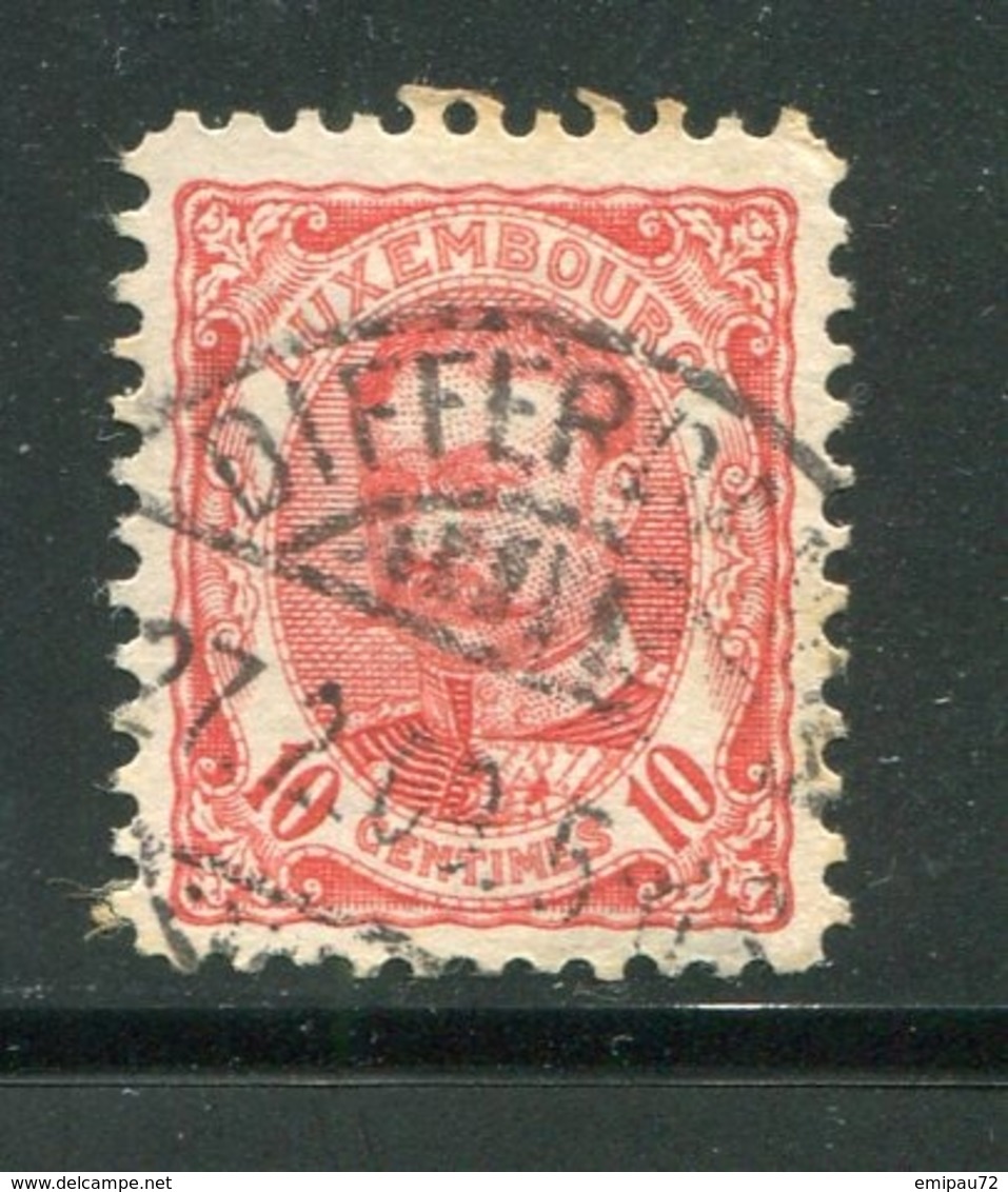 LUXEMBOURG- Y&T N°74- Oblitéré - 1906 William IV