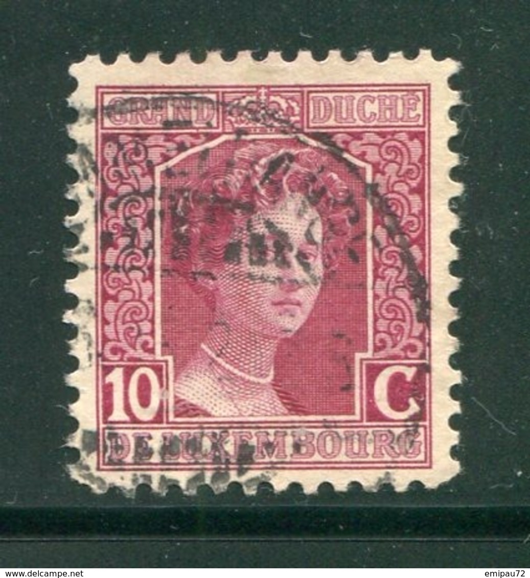 LUXEMBOURG- Y&T N°95- Oblitéré - 1914-24 Marie-Adélaïde