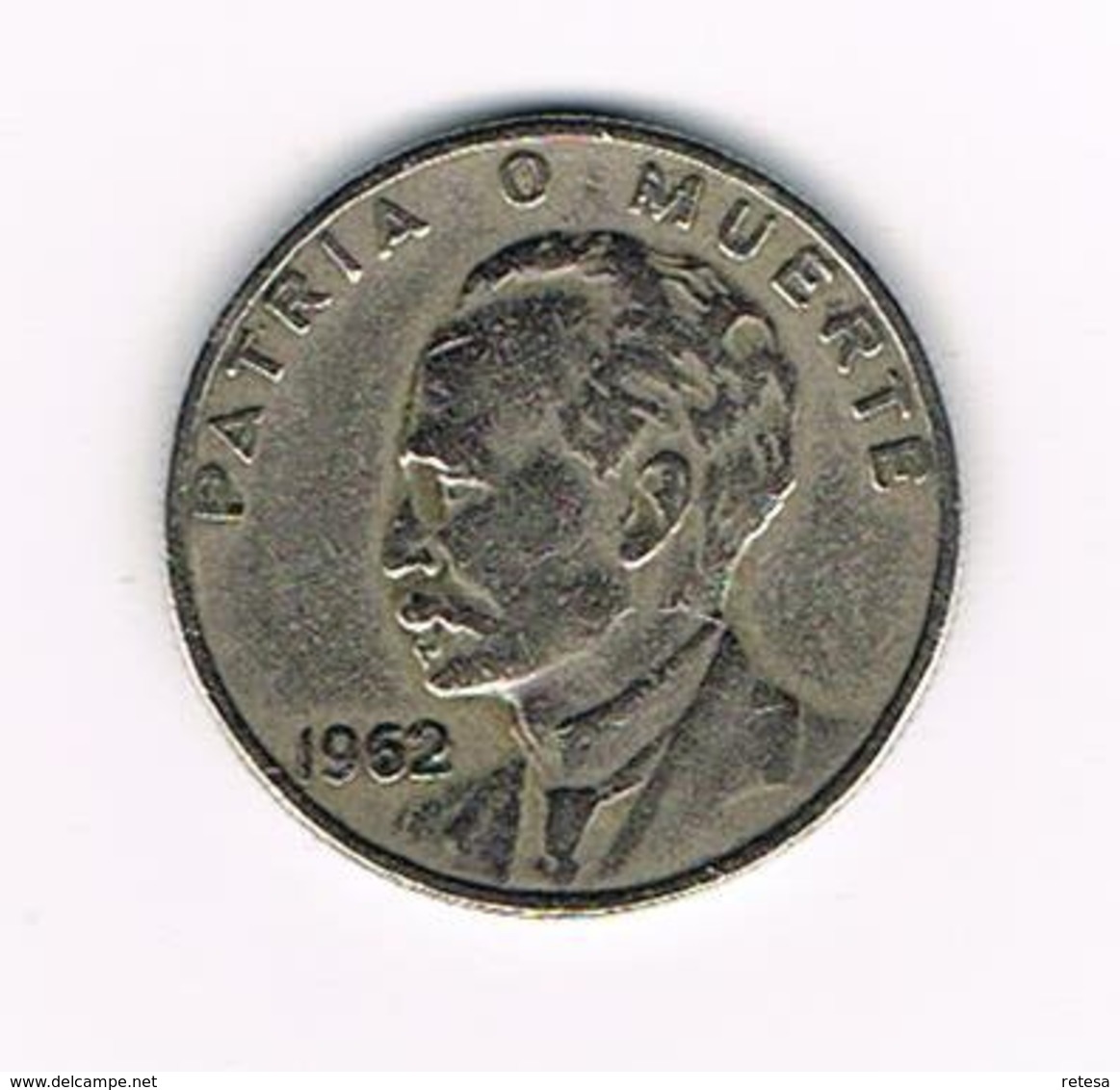 / CUBA  20  CENTAVOS 1962 - Cuba